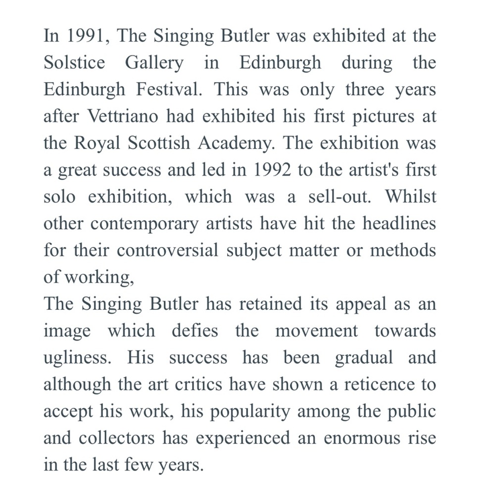 The Singing Butler by Jack Vettriano Decor - Picture 15 of 16